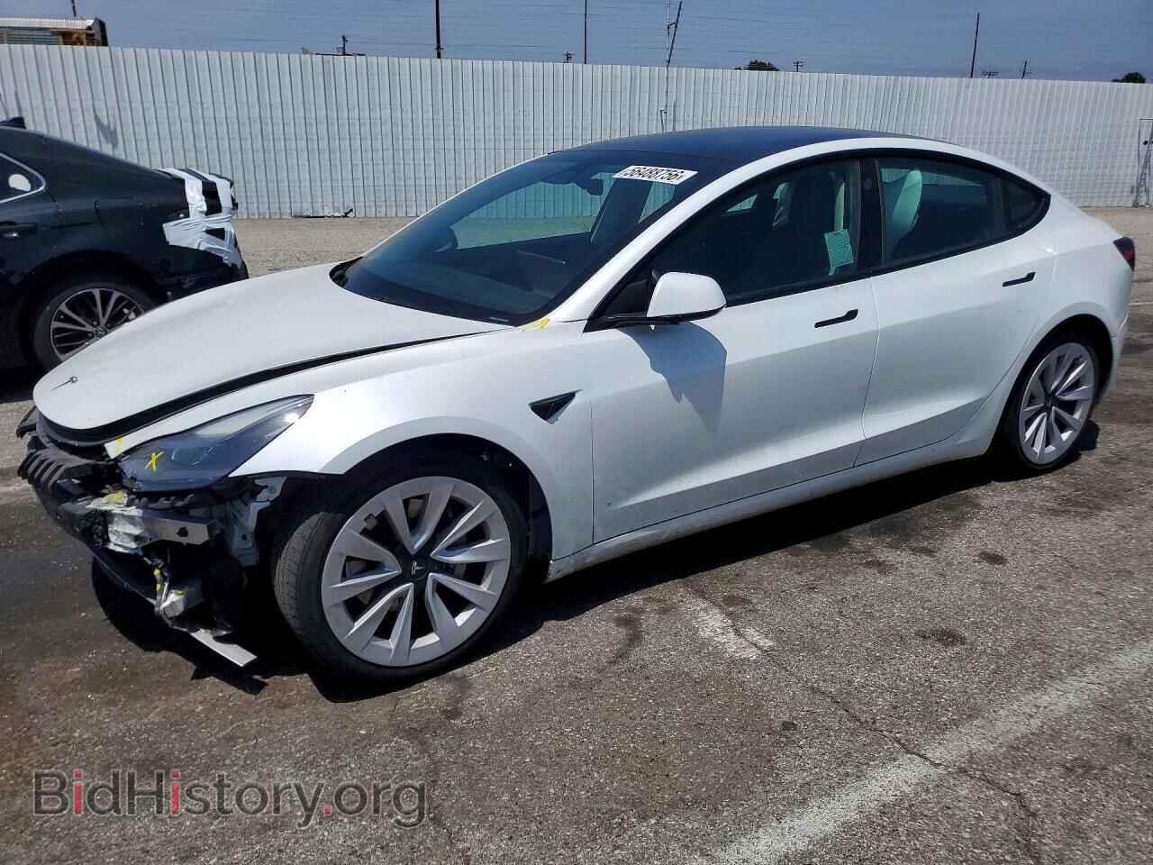 Photo 5YJ3E1EA2MF068975 - TESLA MODEL 3 2021