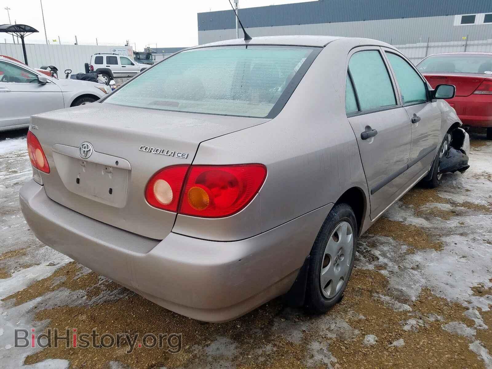 2003 TOYOTA COROLLA - VIN: 2T1BR32EX3C704290 - Photo 4