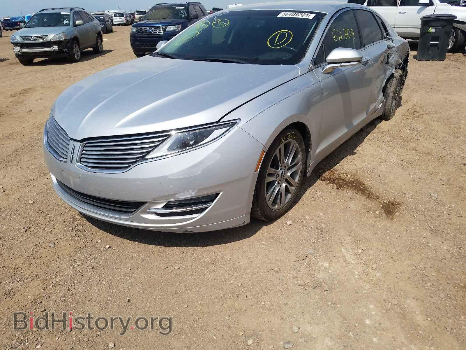 2013 LINCOLN MKZ - VIN: 3LN6L2G91DR801586 - Фото 2