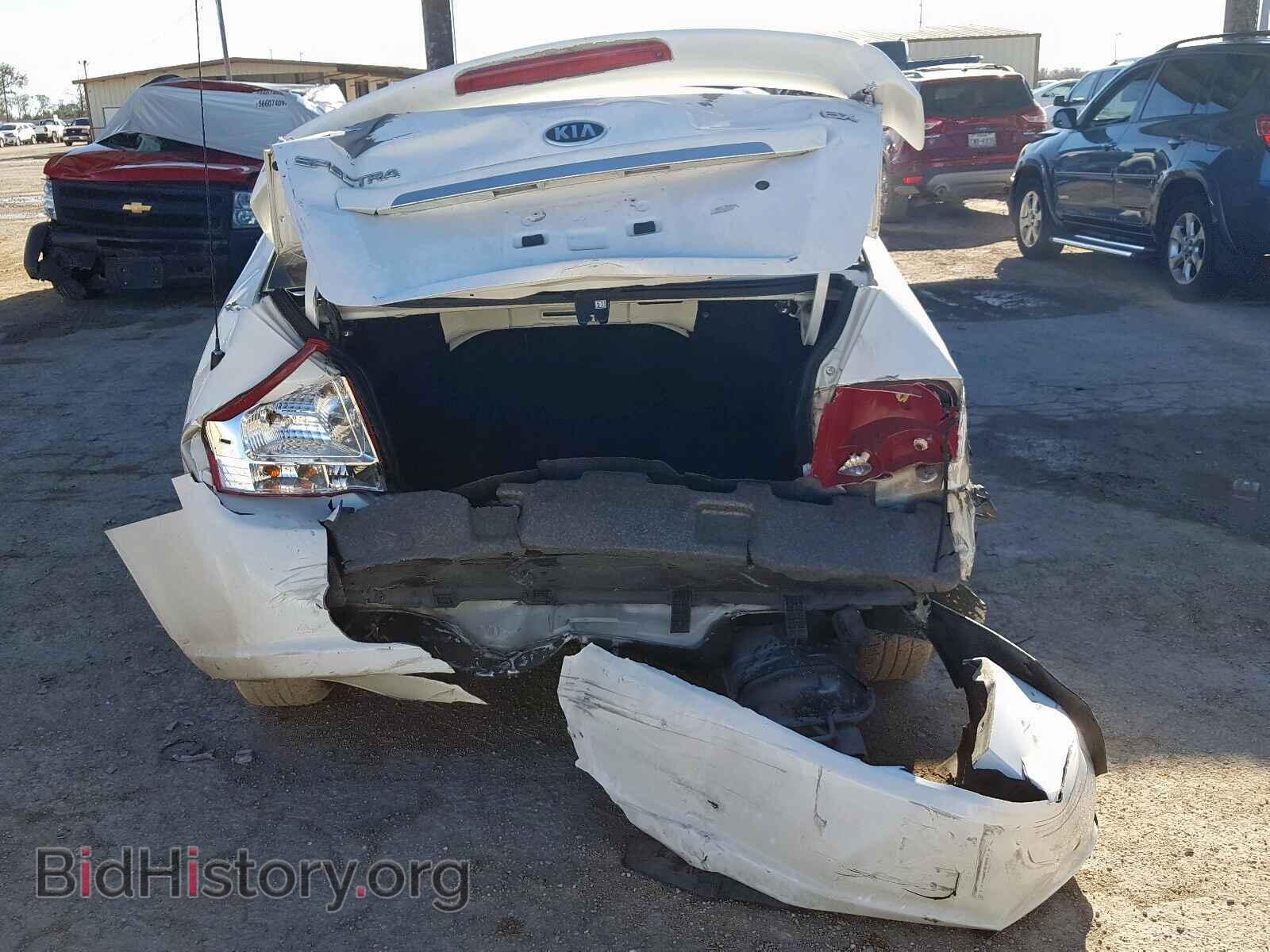 2007 KIA SPECTRA EX - VIN: KNAFE121375462425 - Фото 9