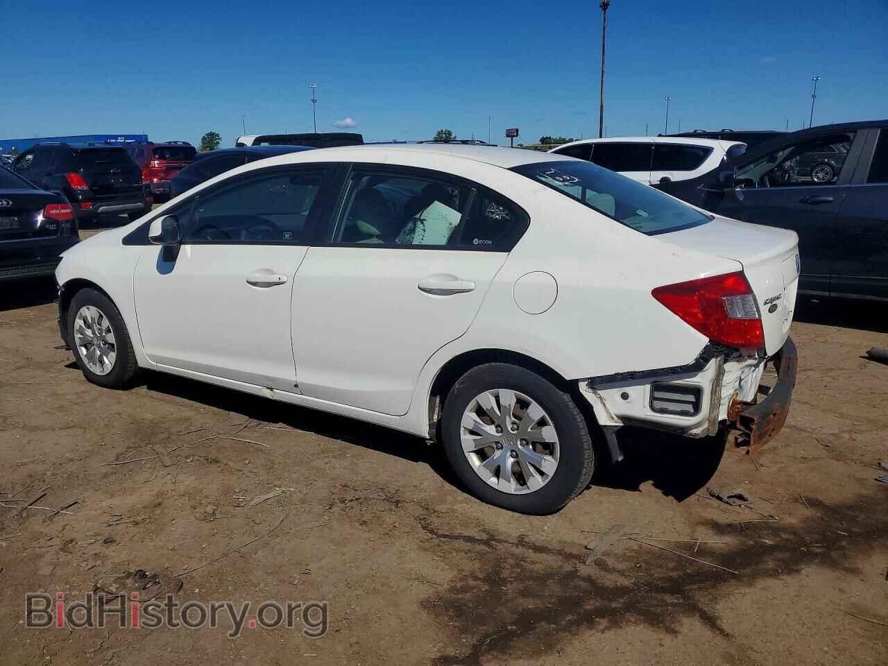2012 HONDA CIVIC - VIN: 2HGFB2F5XCH595752 - Photo 2