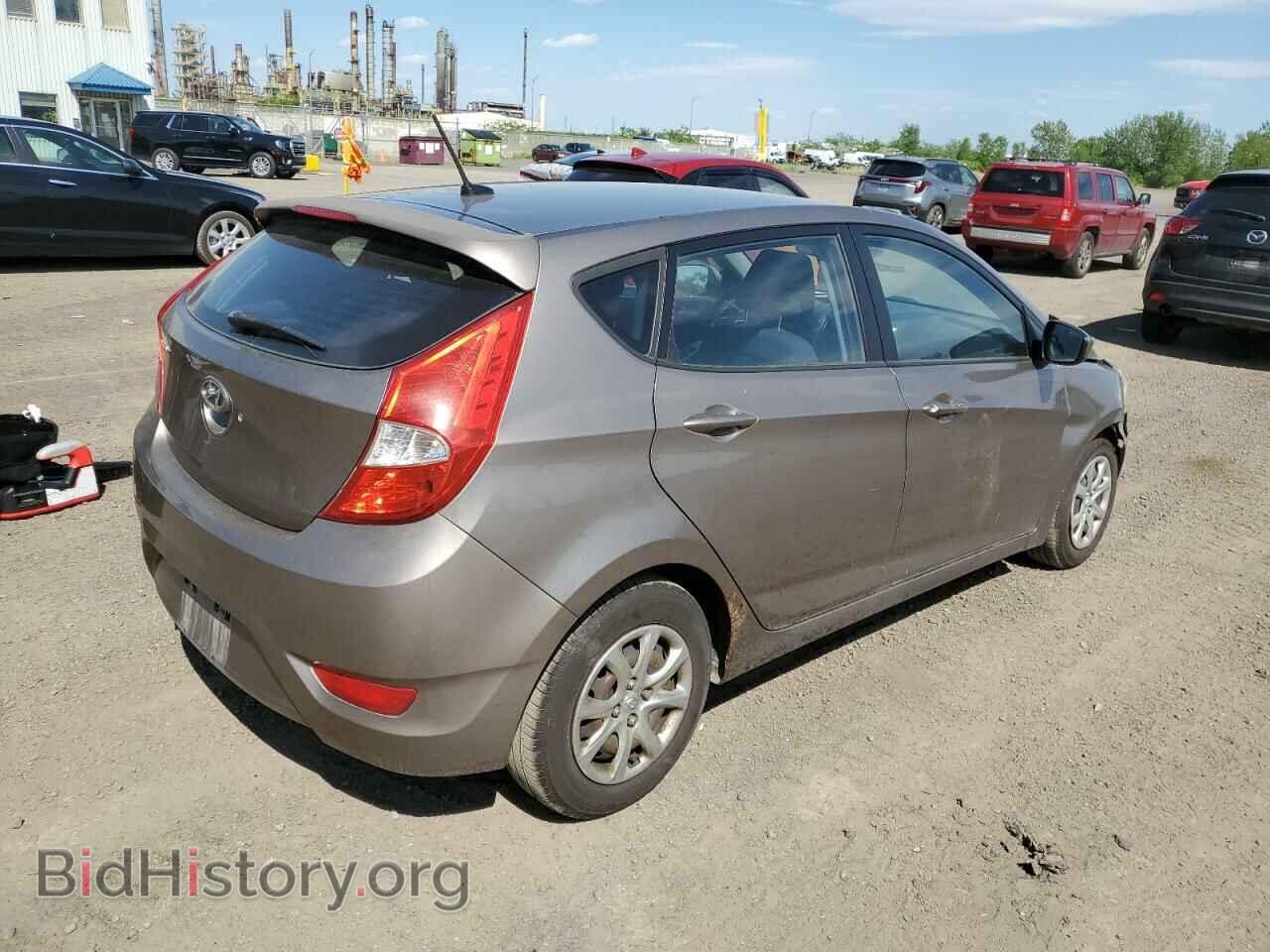 2013 HYUNDAI ACCENT - VIN: KMHCT5AE4DU078013 - Фото 3