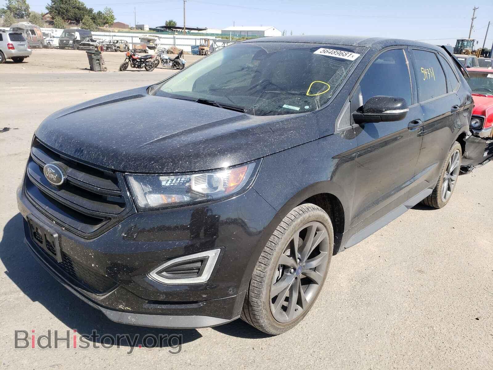 2015 FORD EDGE - VIN: 2FMTK4AP8FBC15073 - Фото 2