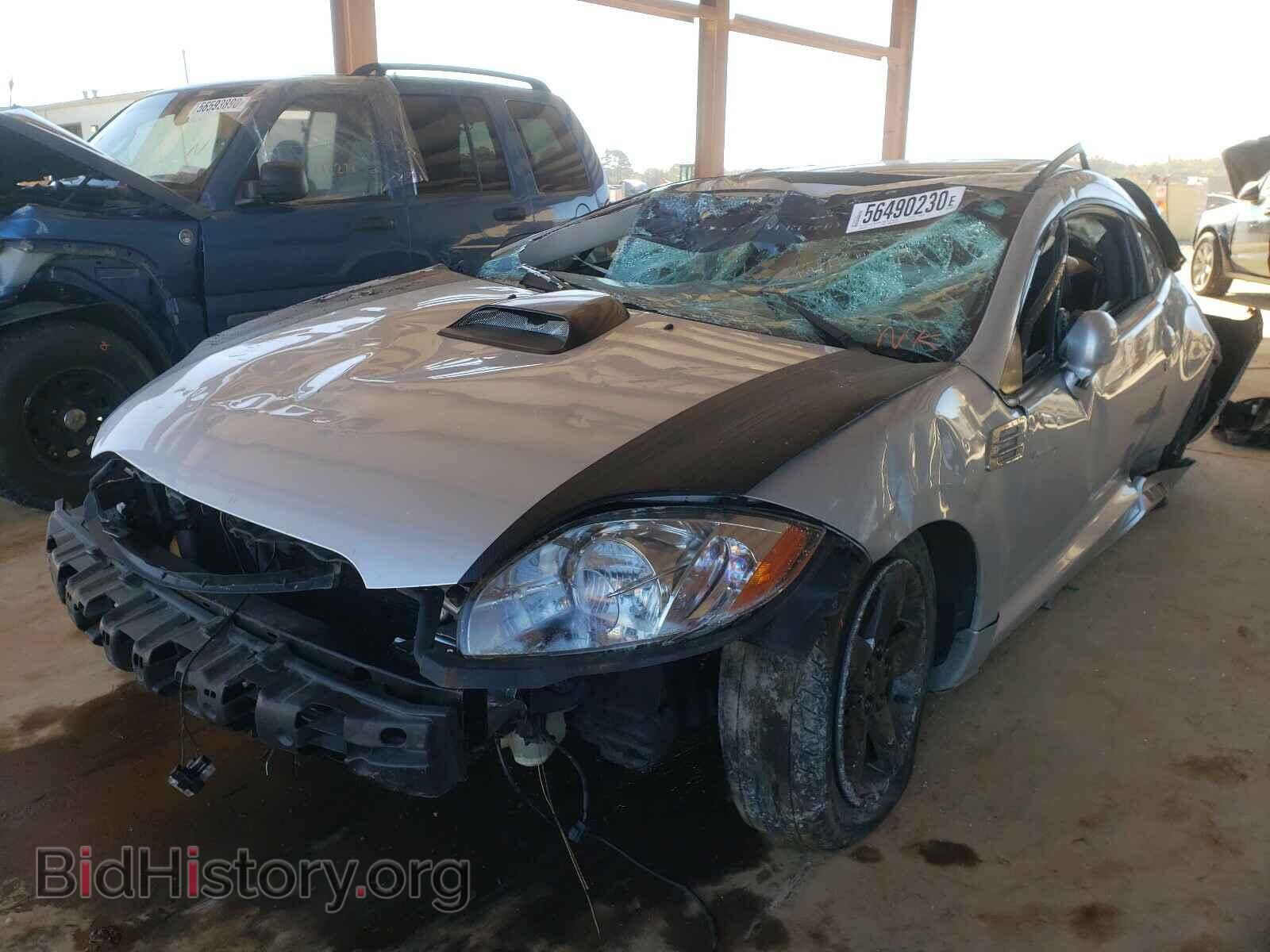 2006 MITSUBISHI ECLIPSE - VIN: 4A3AK24FX6E051247 - Фото 2