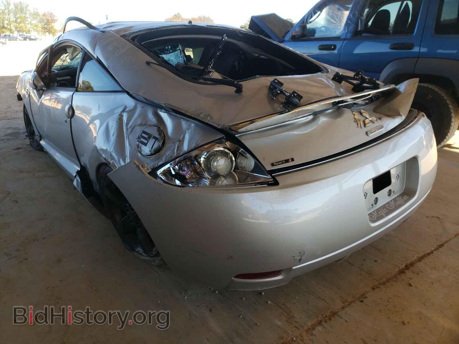 2006 MITSUBISHI ECLIPSE - VIN: 4A3AK24FX6E051247 - Фото 3