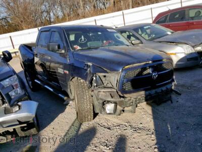 2015 RAM 1500 ST, blue — VIN 3C6RR7KT8FG699466, Copart