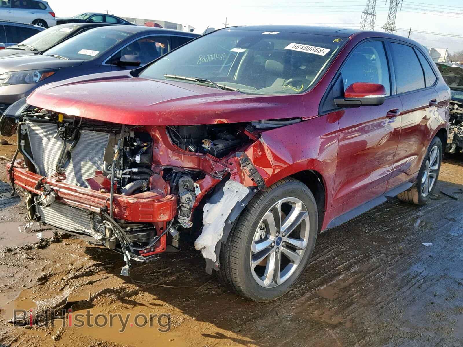 2018 FORD EDGE - VIN: 2FMPK4AP0JBB28181 - Фото 2