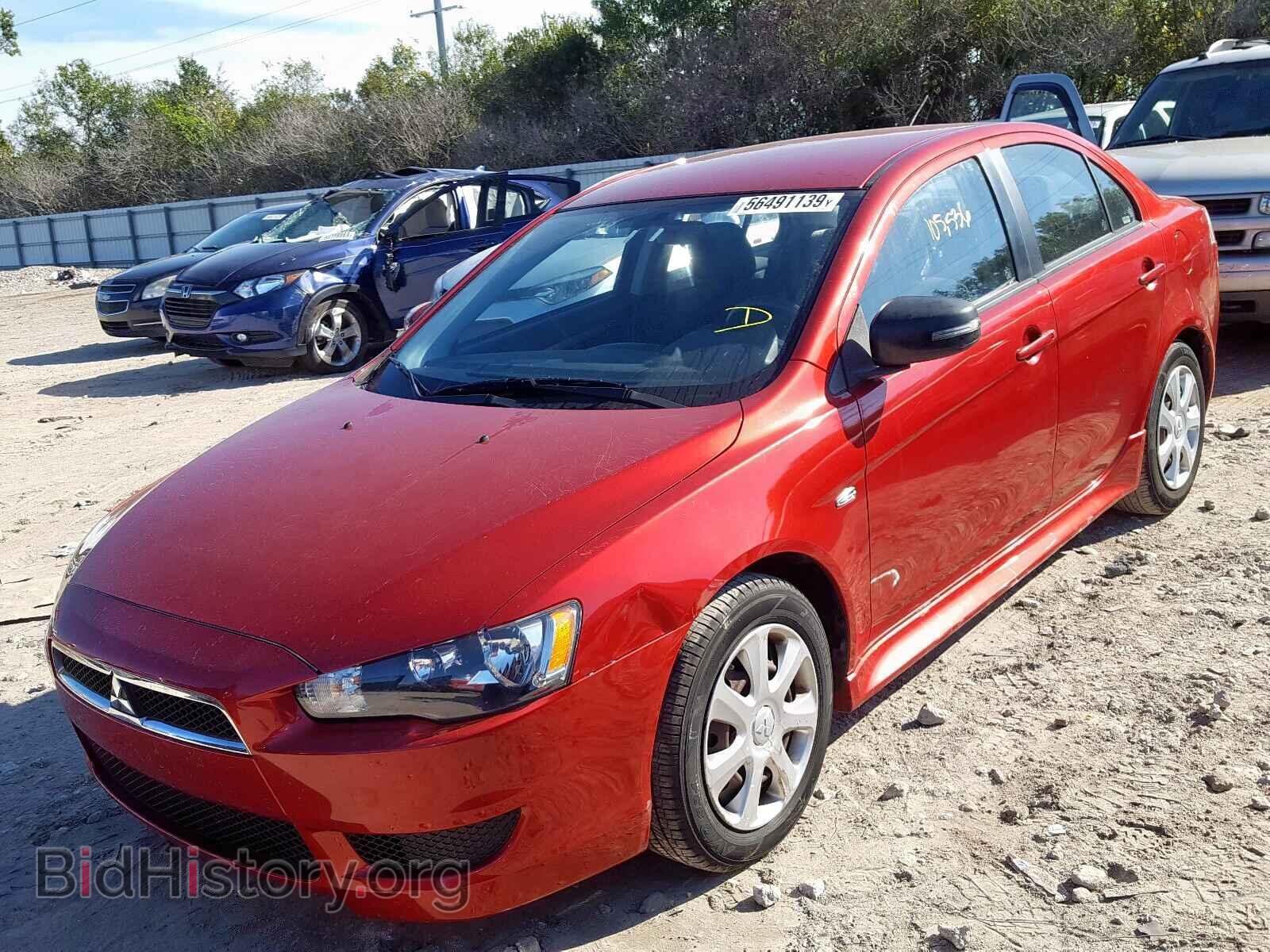 2015 MITSUBISHI LANCER - VIN: JA32U2FU5FU009408 - Фото 2