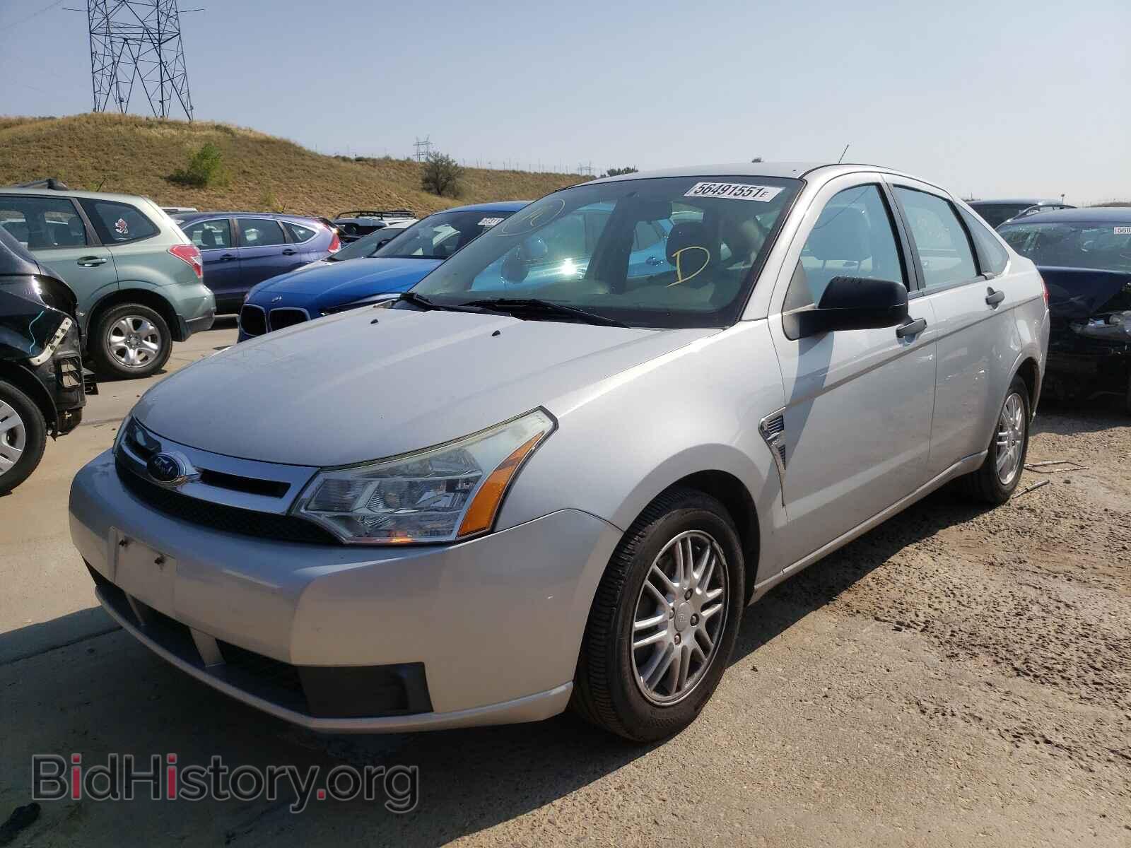 2008 FORD FOCUS - VIN: 1FAHP35N08W272518 - Фото 2