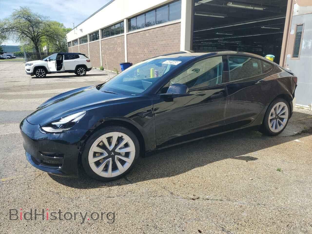 Фотография 5YJ3E1EA5NF371735 - TESLA MODEL 3 2022