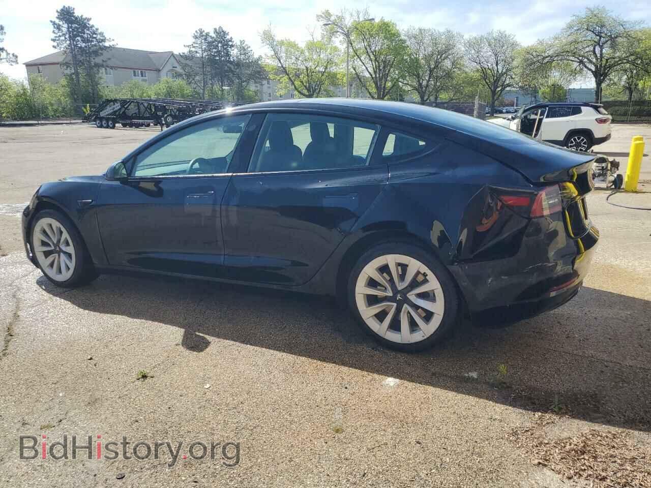 2022 TESLA MODEL 3 - VIN: 5YJ3E1EA5NF371735 - Фото 2