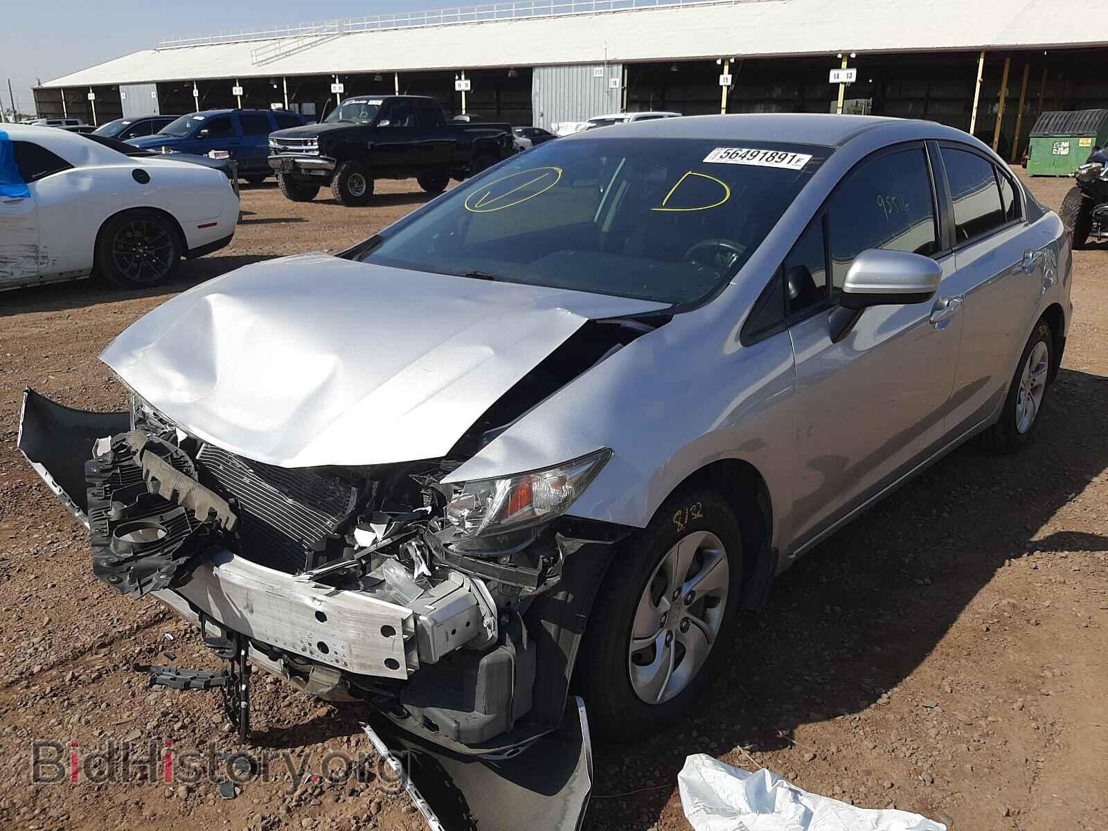 2015 HONDA CIVIC - VIN: 19XFB2F51FE071341 - Фото 2