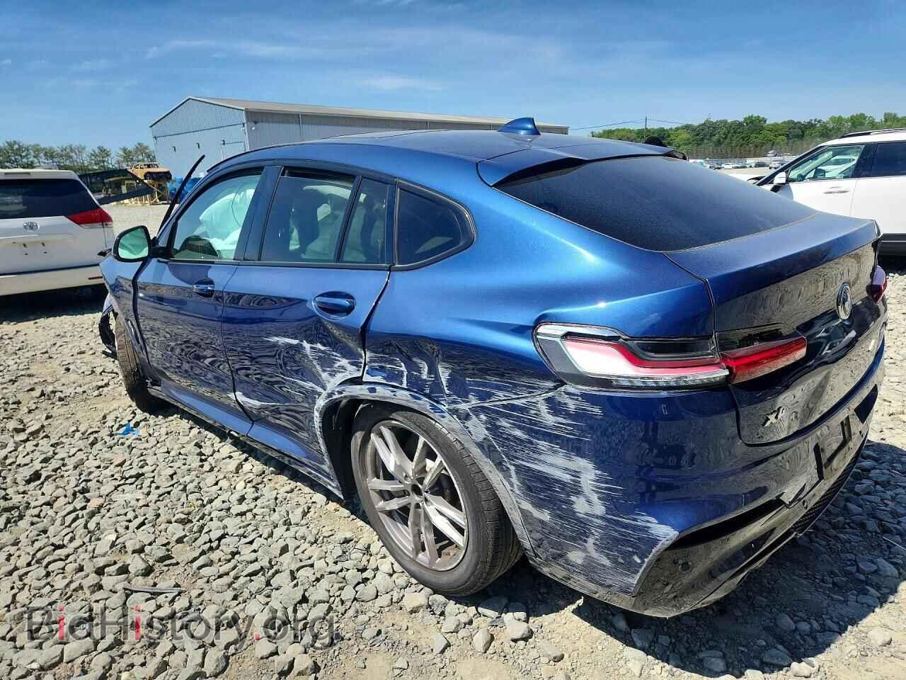 2021 BMW X4 - VIN: 5UX2V5C03M9E50831 - Фото 2