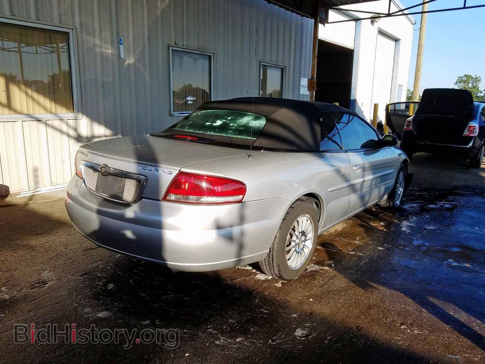 2004 CHRYSLER SEBRING - VIN: 1C3EL55R04N356611 - Фото 4