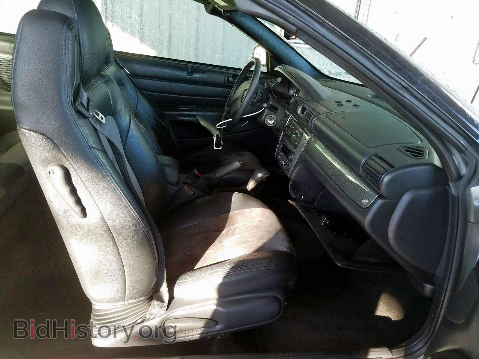 2004 CHRYSLER SEBRING - VIN: 1C3EL55R04N356611 - Фото 5