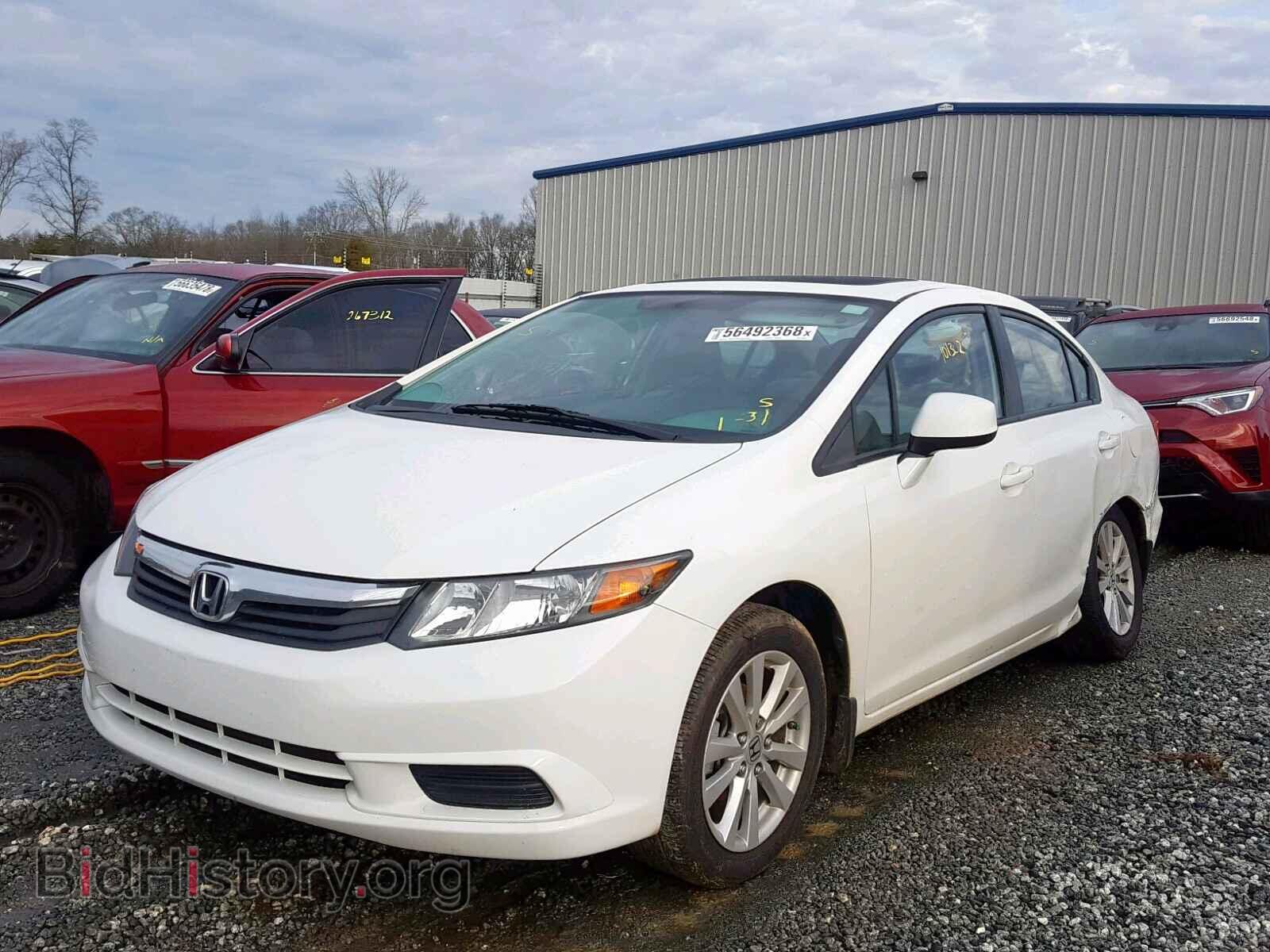 2012 HONDA CIVIC - VIN: 2HGFB2F98CH532538 - Фото 2