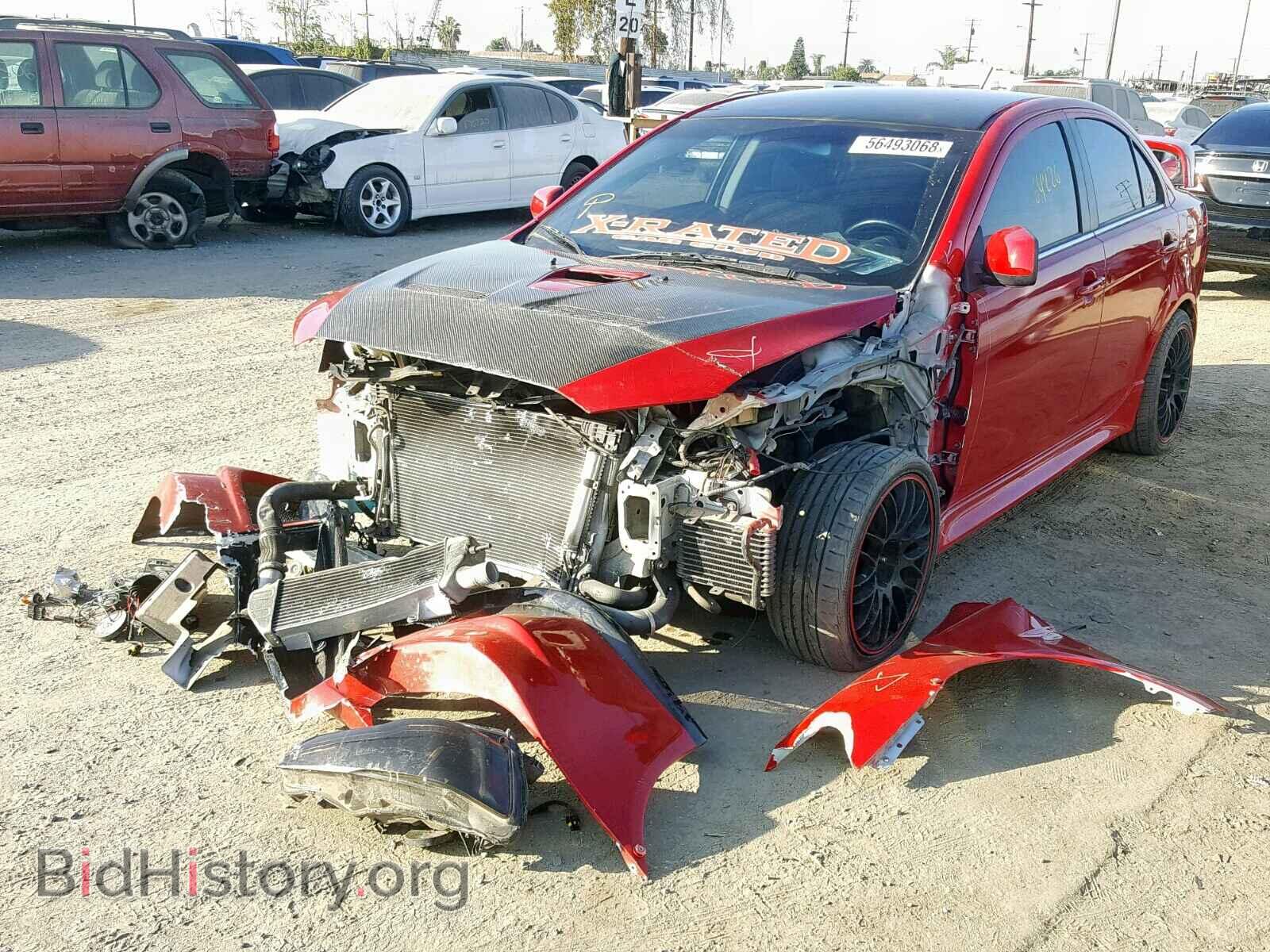 2012 MITSUBISHI LANCER - VIN: JA32V6FV0CU027811 - Фото 2