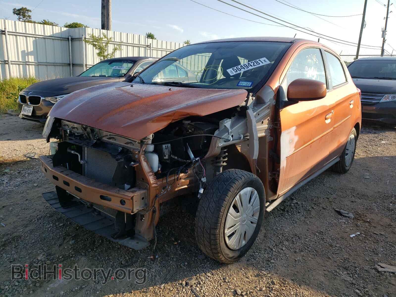 2019 MITSUBISHI MIRAGE - VIN: ML32A3HJ0KH004075 - Фото 2