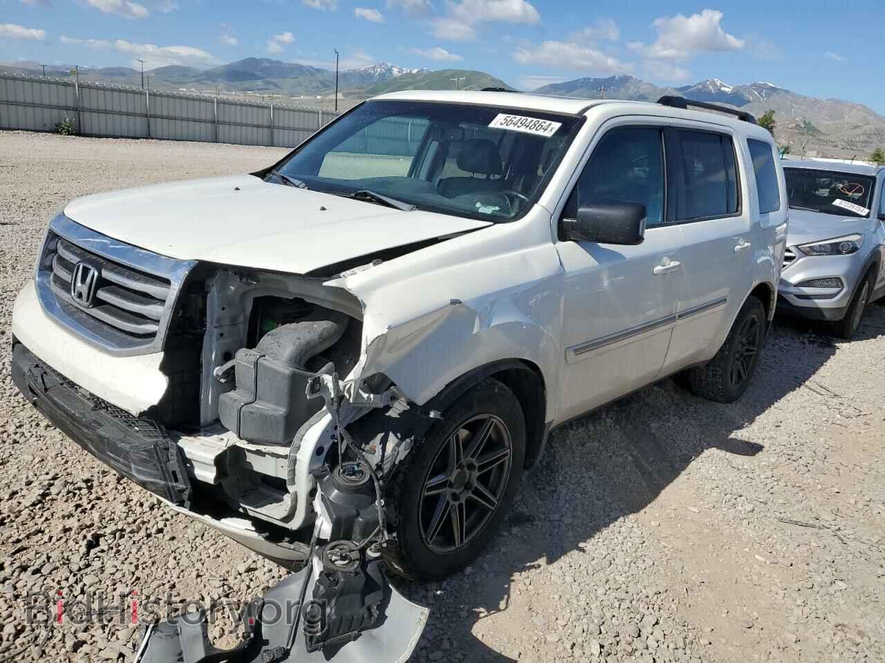 Фотография 5FNYF4H91CB067224 - HONDA PILOT 2012