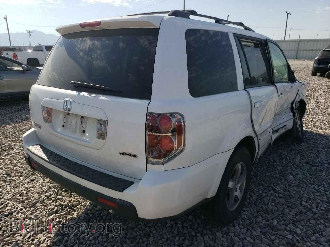 2006 HONDA PILOT - VIN: 2HKYF18636H548988 - Фото 4