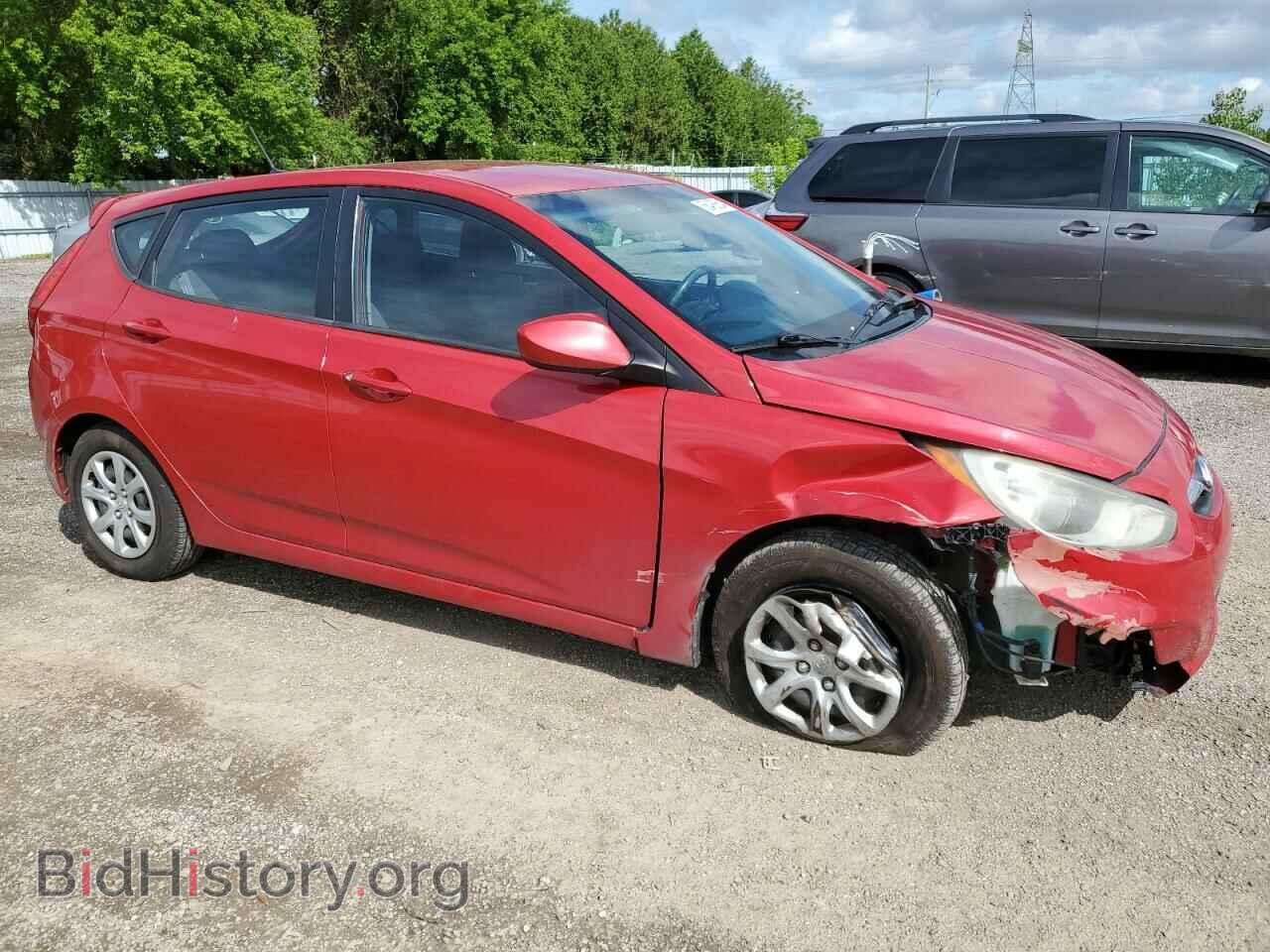 2013 HYUNDAI ACCENT - VIN: KMHCT5AE0DU127790 - Фото 4