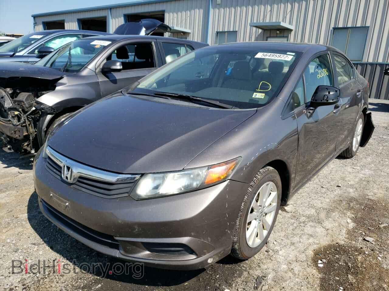 2012 HONDA CIVIC - VIN: 19XFB2F85CE323498 - Фото 2