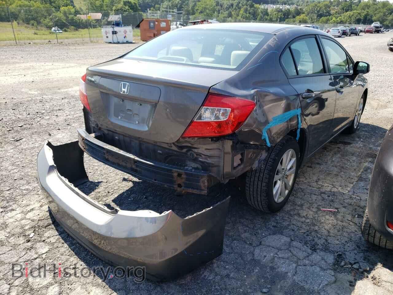2012 HONDA CIVIC - VIN: 19XFB2F85CE323498 - Фото 4