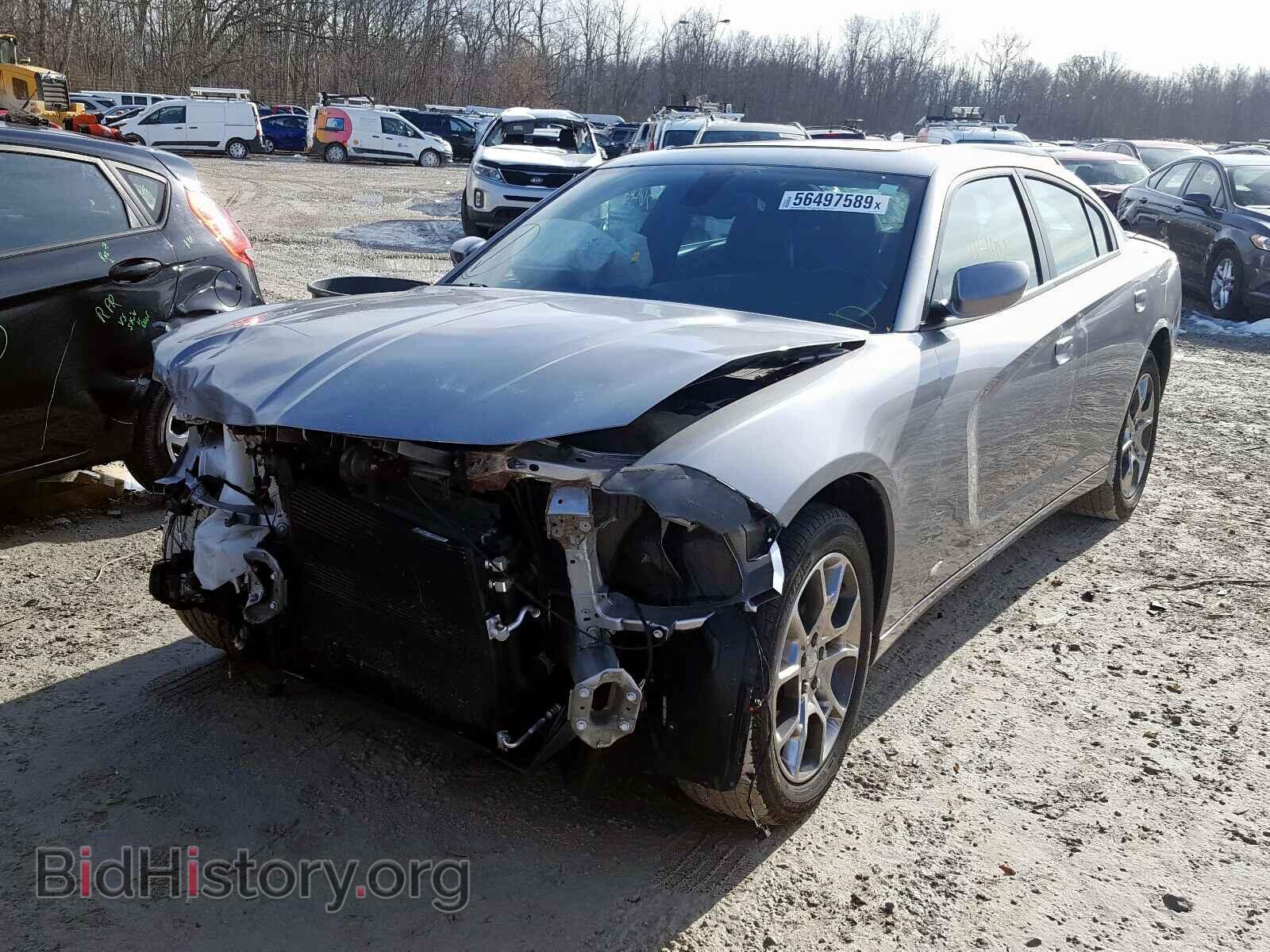 2016 DODGE CHARGER - VIN: 2C3CDXJG1GH144575 - Фото 2