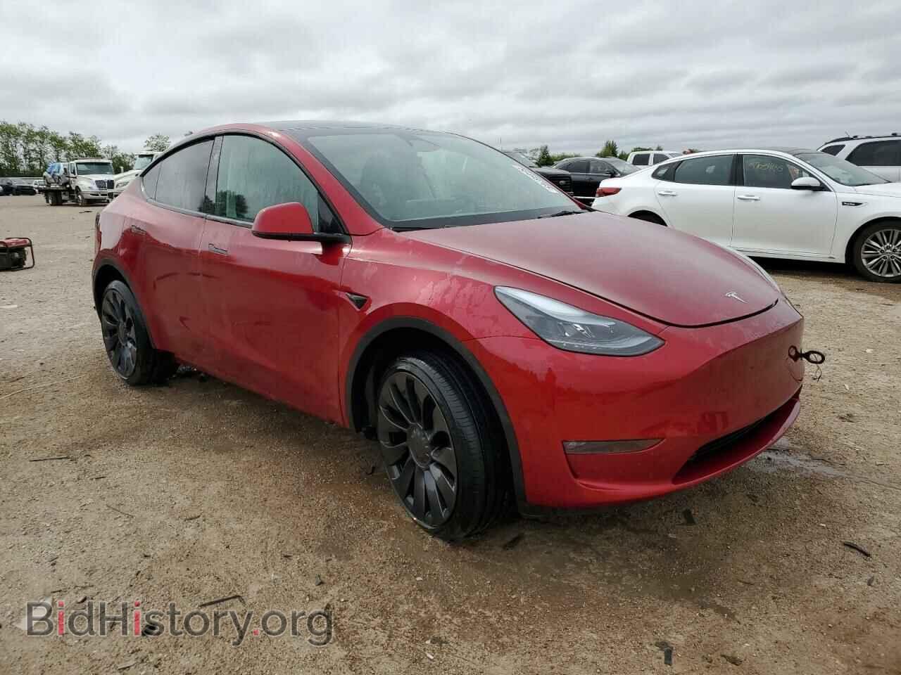 2025 TESLA MODEL Y - VIN: 7SAYGDEF6SF310891 - Фото 4