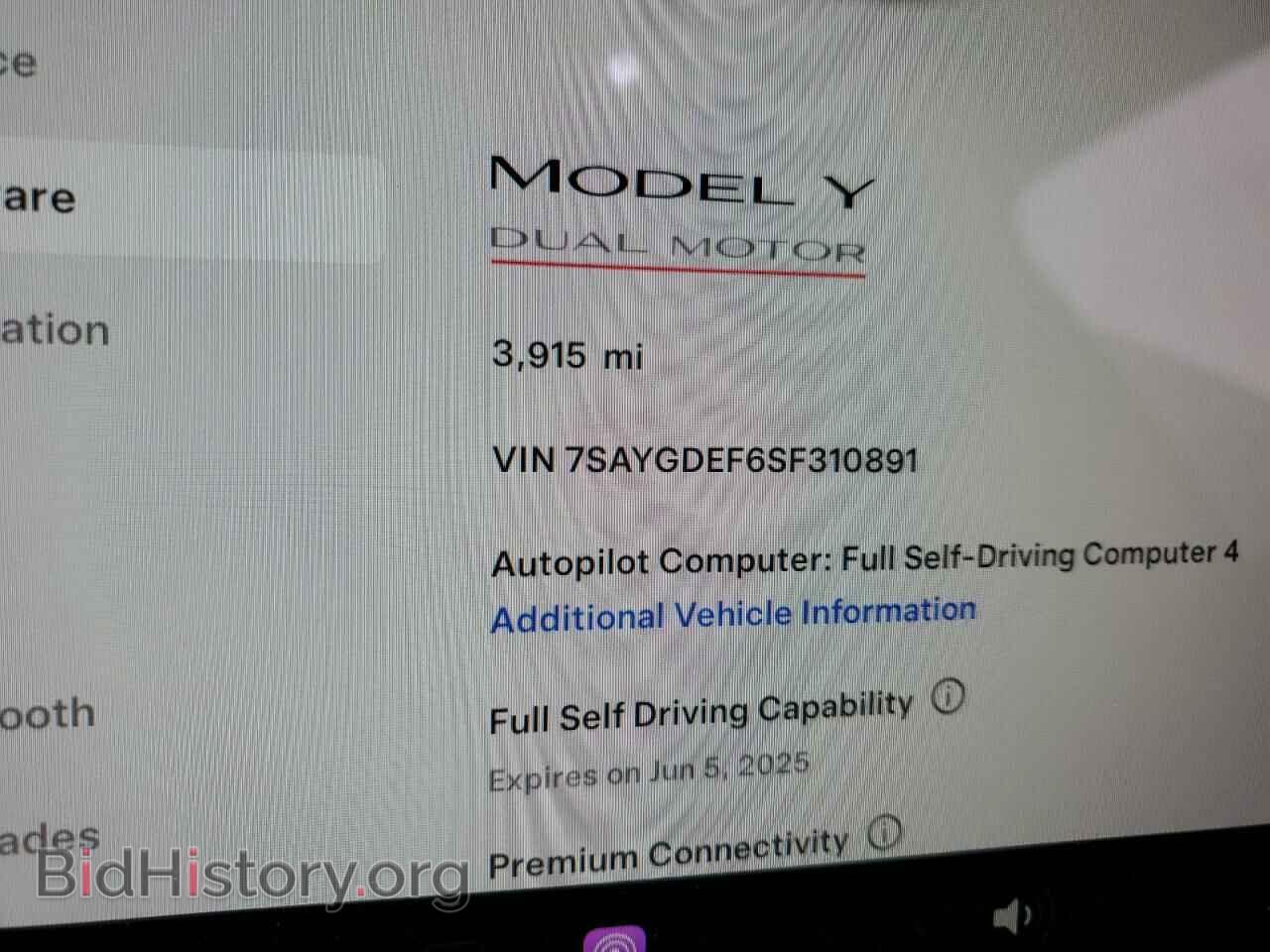2025 TESLA MODEL Y - VIN: 7SAYGDEF6SF310891 - Фото 9