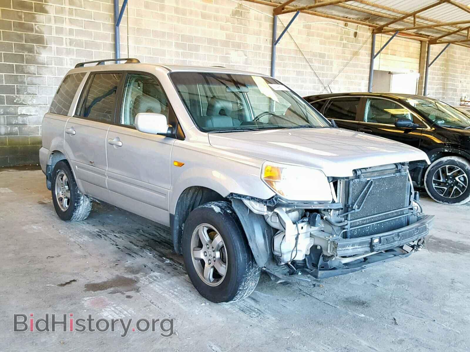 Photo 5FNYF28468B010470 - HONDA PILOT EX 2008