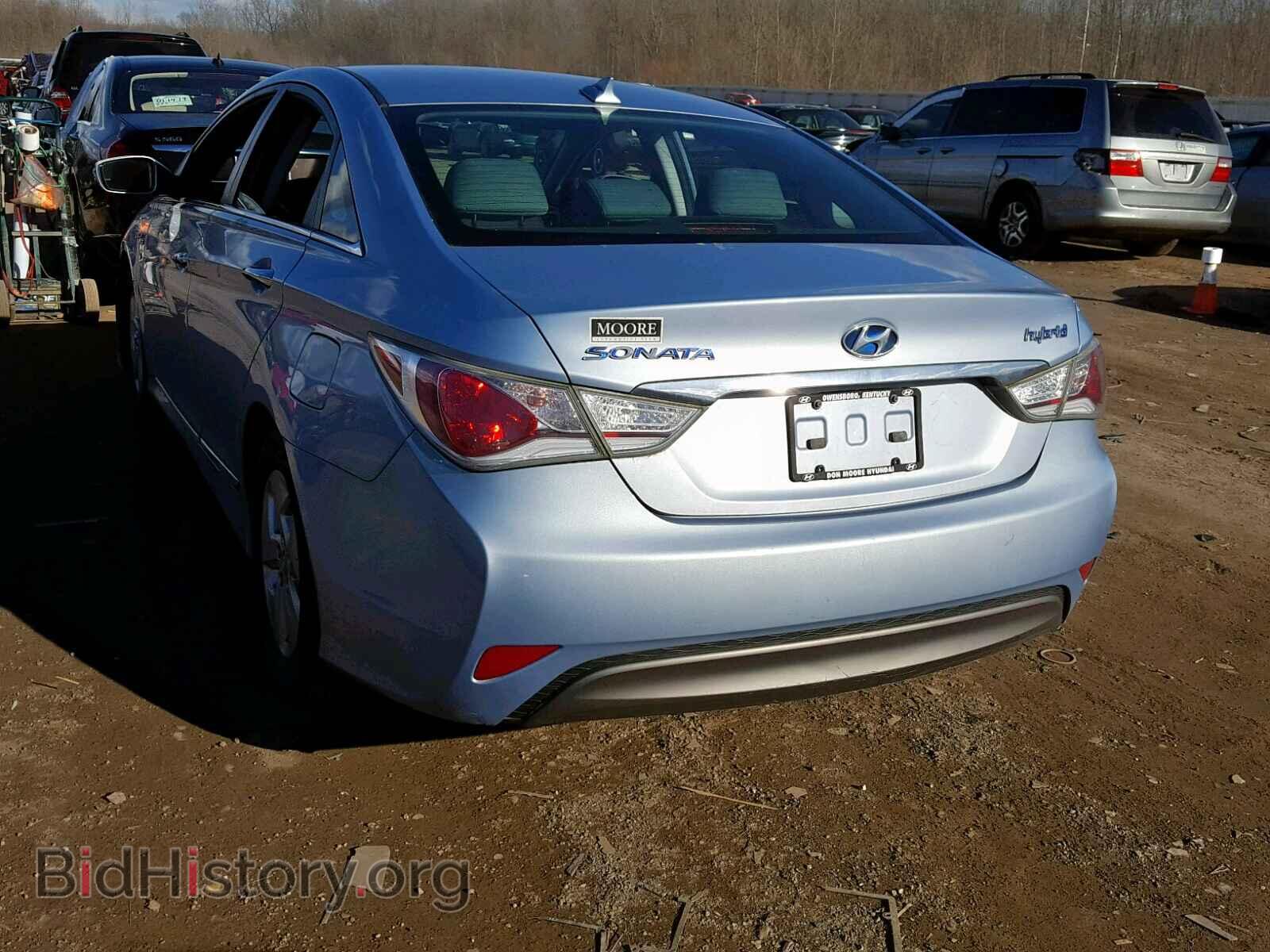 2012 HYUNDAI SONATA - VIN: KMHEC4A44CA024348 - Фото 3