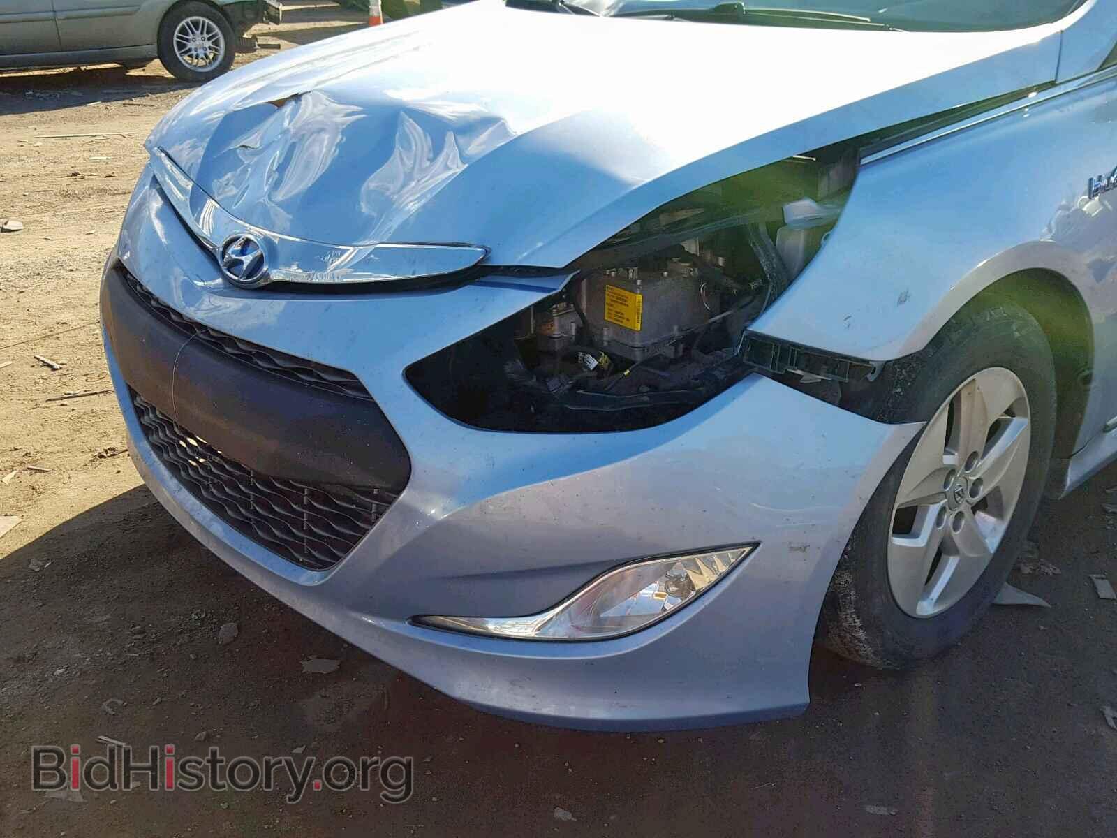 2012 HYUNDAI SONATA - VIN: KMHEC4A44CA024348 - Фото 9