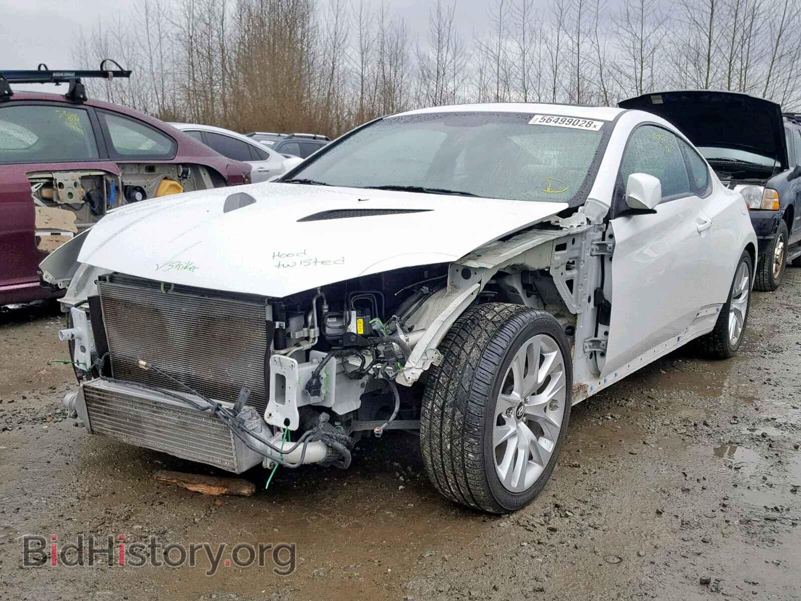 2013 HYUNDAI GENESIS - VIN: KMHHT6KD3DU084595 - Фото 2