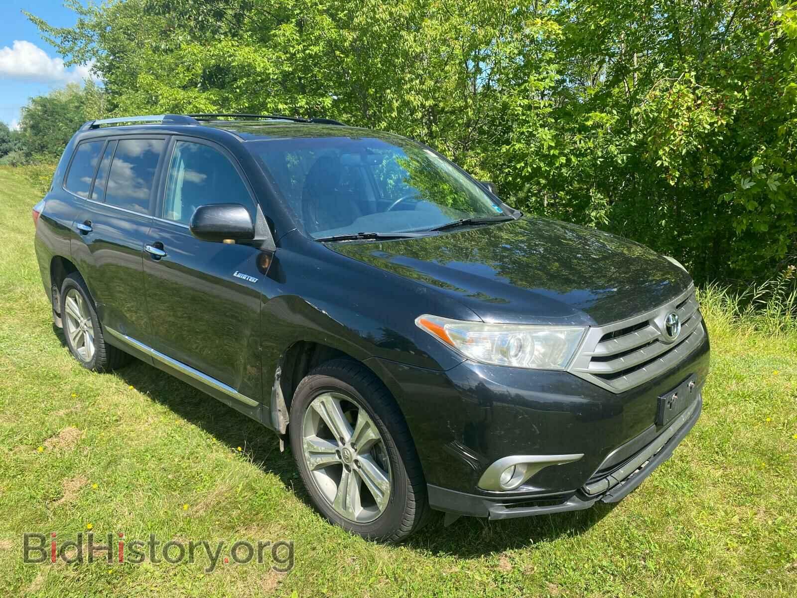 Фотография 5TDDK3EH8DS182187 - TOYOTA HIGHLANDER 2013