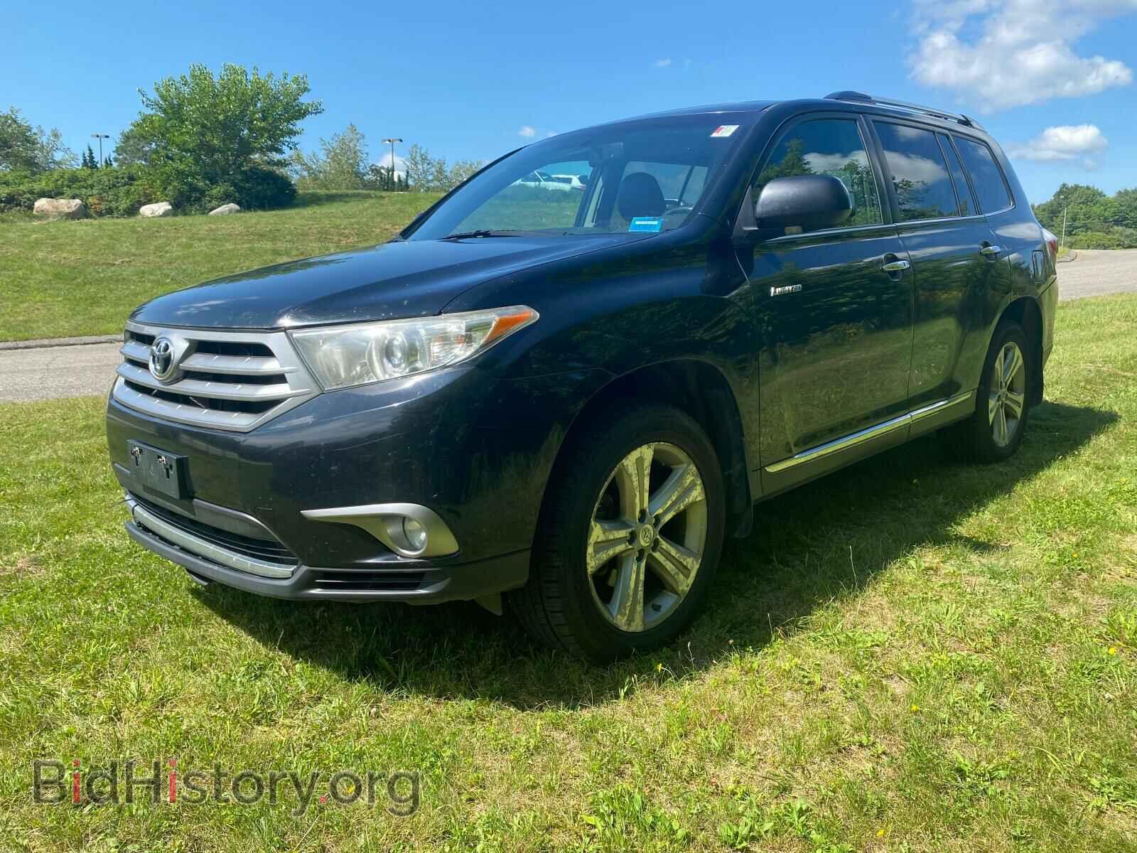 2013 TOYOTA HIGHLANDER - VIN: 5TDDK3EH8DS182187 - Фото 2