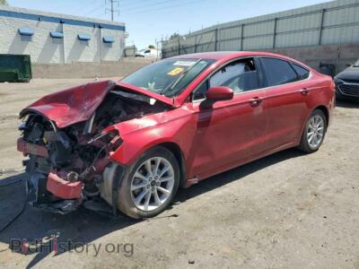 2017 Ford ALL MODELS SE Hybrid, red — VIN 3FA6P0LU1HR224769, Copart