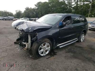 2012 Dodge DURANGO Durango SX, черный — VIN 1C4RDHAG7CC206537, Copart