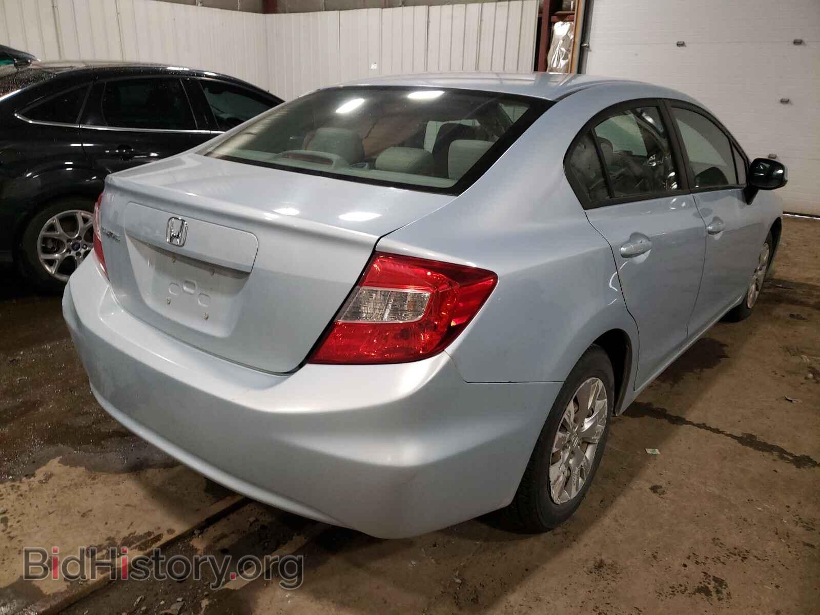 2012 HONDA CIVIC - VIN: 19XFB2F50CE039718 - Фото 4