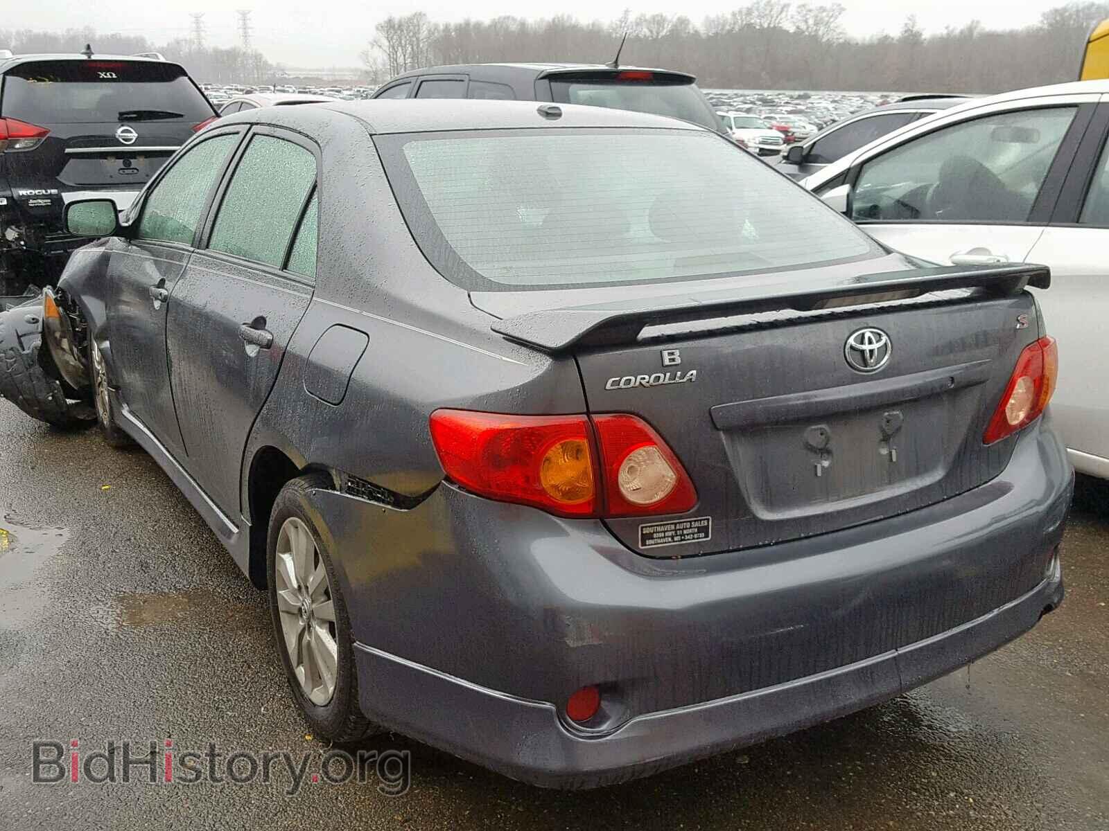 2010 TOYOTA COROLLA BA - VIN: 2T1BU4EE7AC257334 - Фото 3