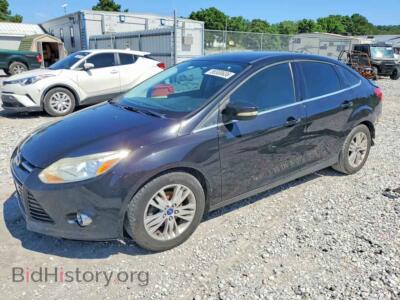 2012 Ford FOCUS SEL, black — VIN 1FAHP3H2XCL449457, Copart