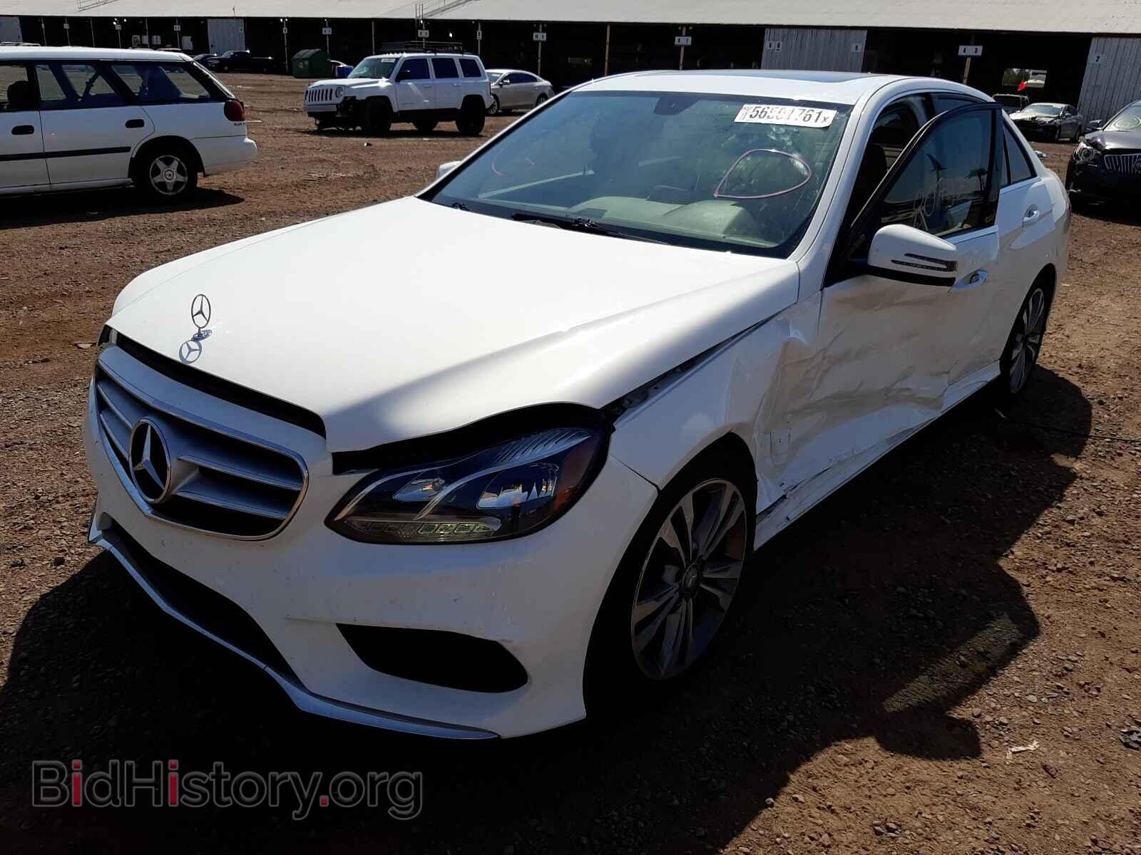 2014 MERCEDES-BENZ E-CLASS - VIN: WDDHF5KBXEA825239 - Фото 2