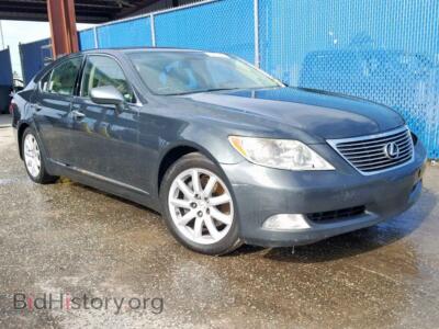 2007 Lexus LS460 LS 460, green — VIN JTHBL46F675012040, Copart