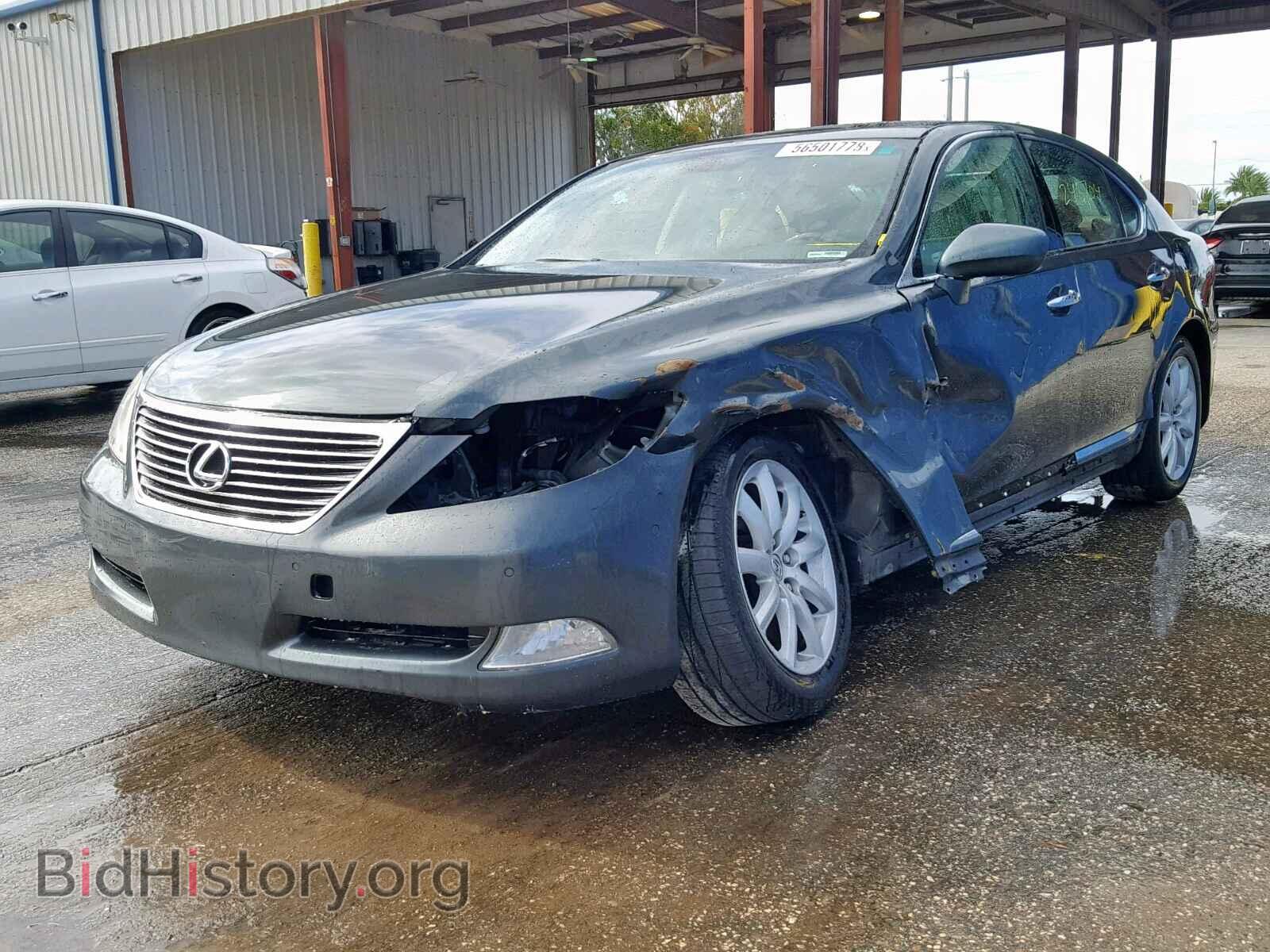 2007 LEXUS LS460 - VIN: JTHBL46F675012040 - Фото 2