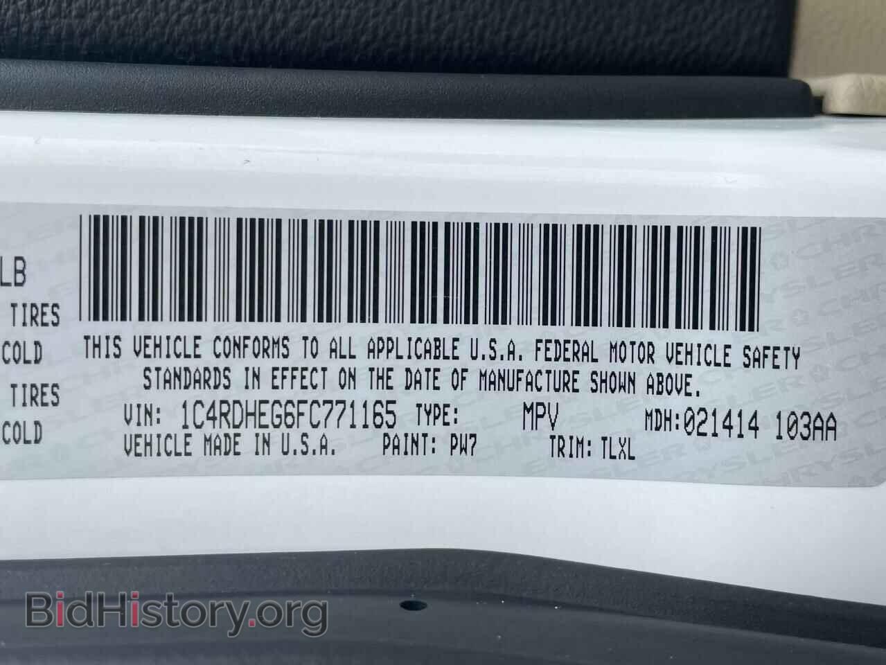 2015 DODGE DURANGO - VIN: 1C4RDHEG6FC771165 - Фото 10