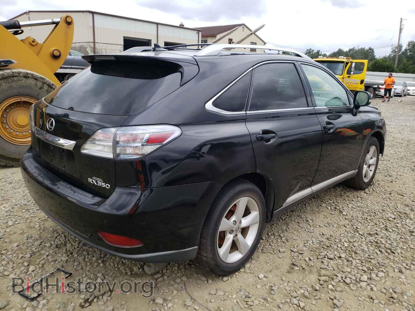 2012 LEXUS RX350 - VIN: 2T2BK1BAXCC152713 - Фото 4