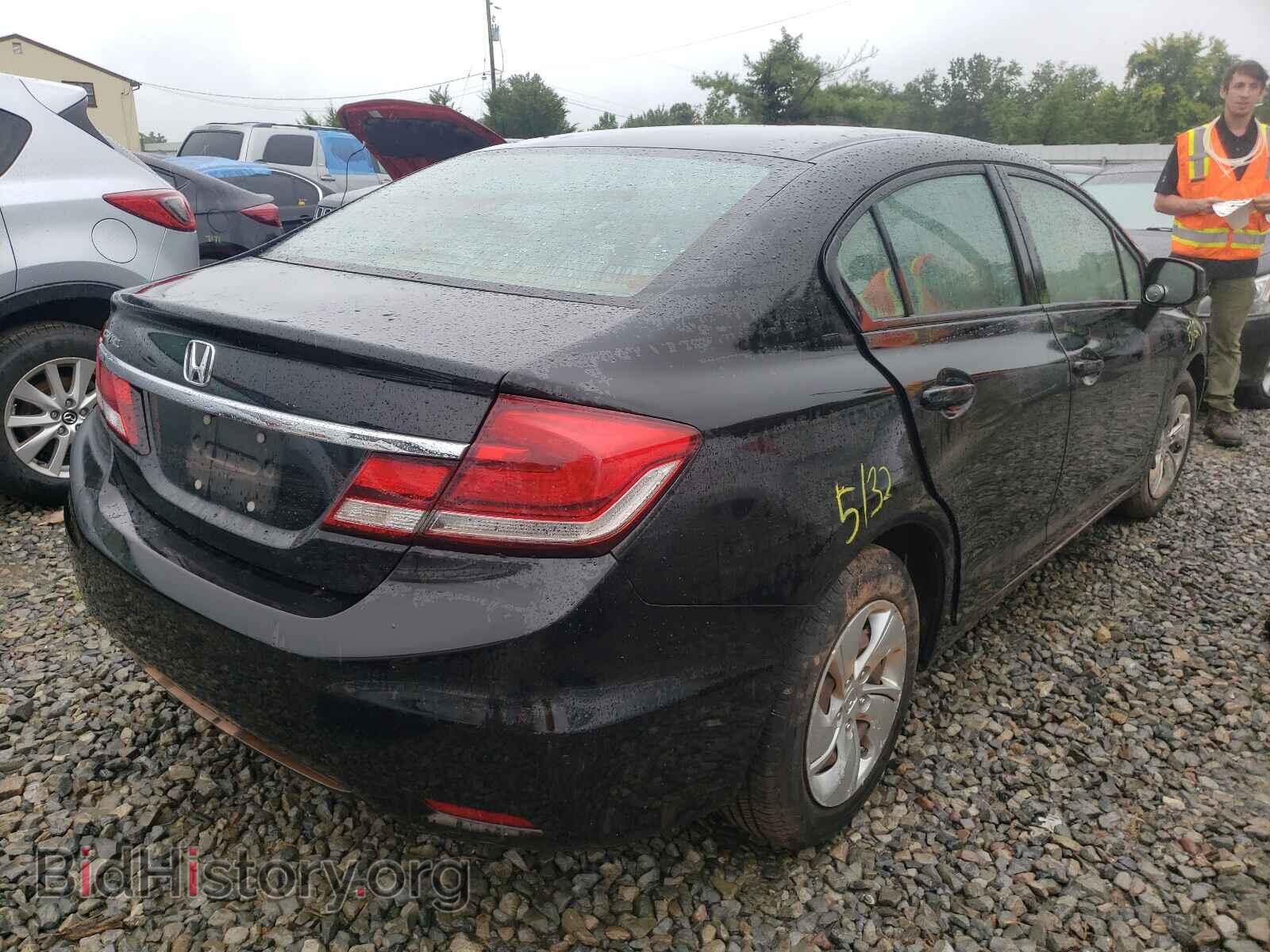 2013 HONDA CIVIC - VIN: 19XFB2F59DE291579 - Фото 4