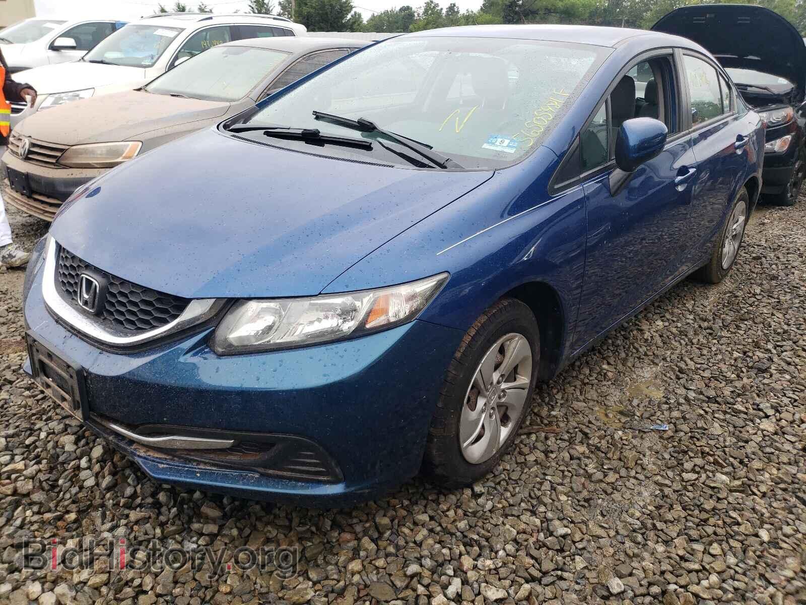 2014 HONDA CIVIC - VIN: 19XFB2F55EE256264 - Фото 2