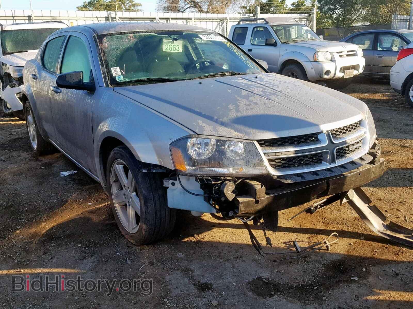 Фотография 1C3CDZAB0DN707067 - DODGE AVENGER 2013