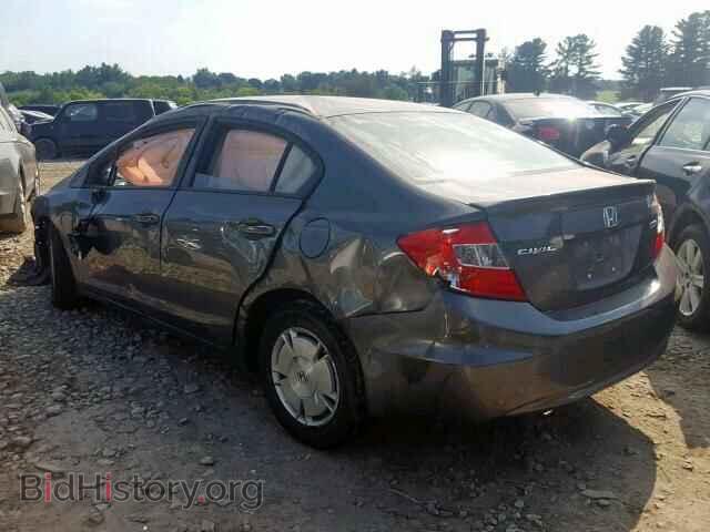 2012 HONDA CIVIC - VIN: 2HGFB2F65CH574011 - Фото 3